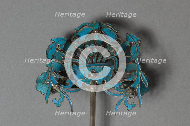 Headdress Ornament, 1800s-1900s. Creator: Unknown.