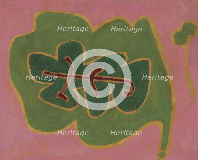 Leaf, 1937. Creator: Klee, Paul (1879-1940).