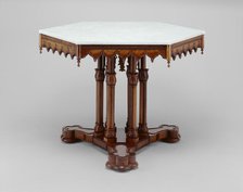 Belmead Center table, c. 1846. Creator: Alexander Roux.