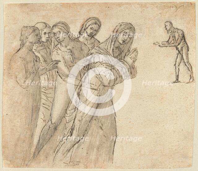 The Virgin and Four Other Women, 1505/1510. Creator: Vittore Carpaccio.