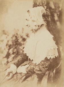 Mrs. Anne Rigby, née Anne Palgrave, 1843-1846. Creator: Hill & Adamson.