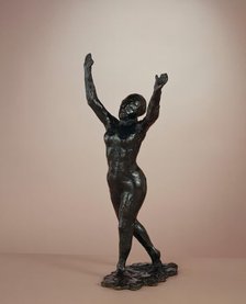 Dancer Moving Forward, Arms Raised, c. 1882-1898/cast c. 1919-1931. Creator: Edgar Degas.