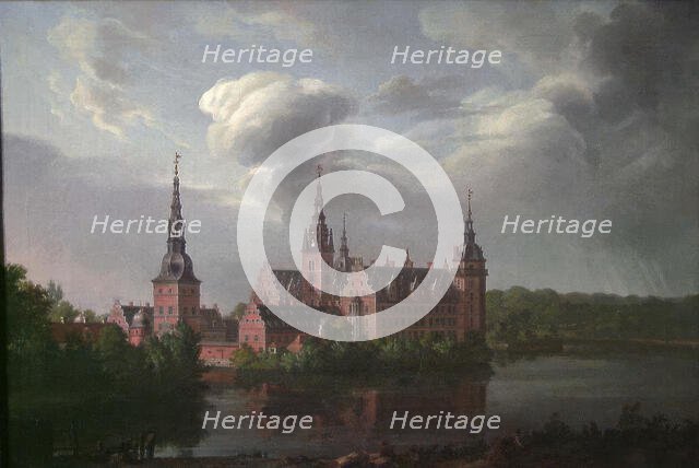 Frederiksborg Castle, 1814. Creator: Johan Christian Dahl.