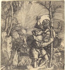 Saint Christopher, c. 1515/1520. Creator: Albrecht Altdorfer.