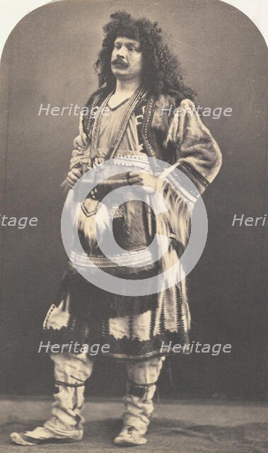 [Self-Portrait in Costume], 1862-64. Creator: Nadar.