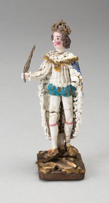 King, France, 18th century. Creator: Verres de Nevers.