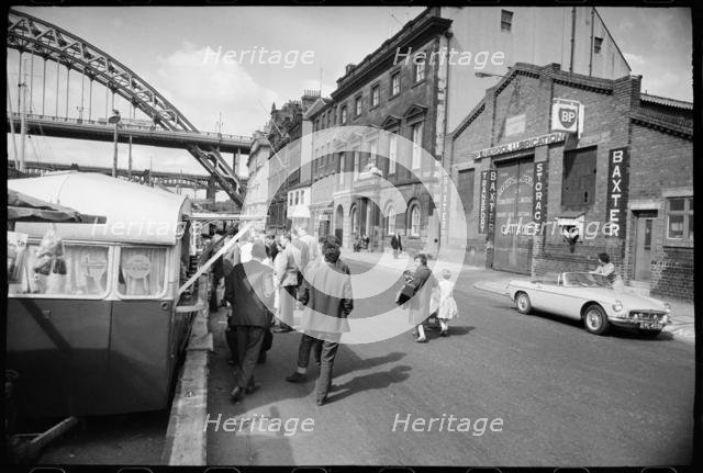 Quayside, Newcastle Upon Tyne, c1955-c1980. Creator: Ursula Clark.