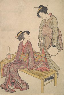 The Hand Lantern, ca. 1790. Creator: Kitao Shigemasa.
