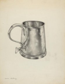 Silver Mug, 1935/1942. Creator: Aaron Fastovsky.