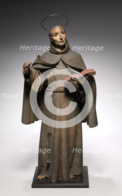 Saint Peter of Alcántara, c. 1663-1670. Creator: Pedro de Mena (Spanish, 1628-1688); Workshop, and.