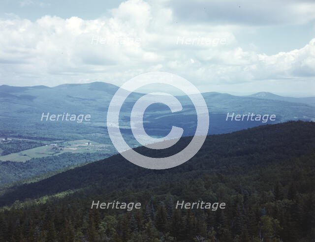 White Mountains National Forest, New Hampshire, 1943. Creator: John Collier.