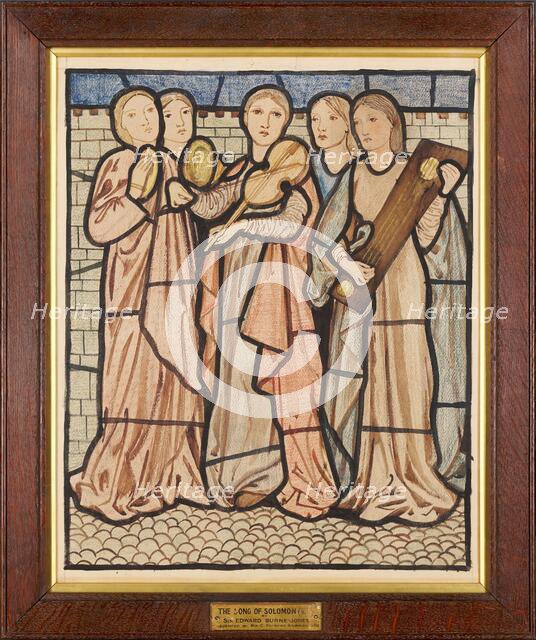 The Song of Solomon - I Charge You, O Daughters of Jerusalem, 1862-3. Creator: Sir Edward Coley Burne-Jones.
