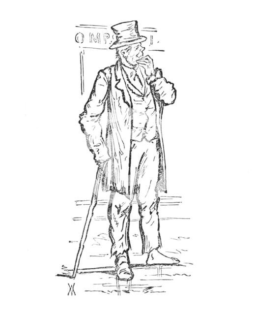 At the Galway Assizes: a "Souper", 1881. Creator: Wallis Mackay.