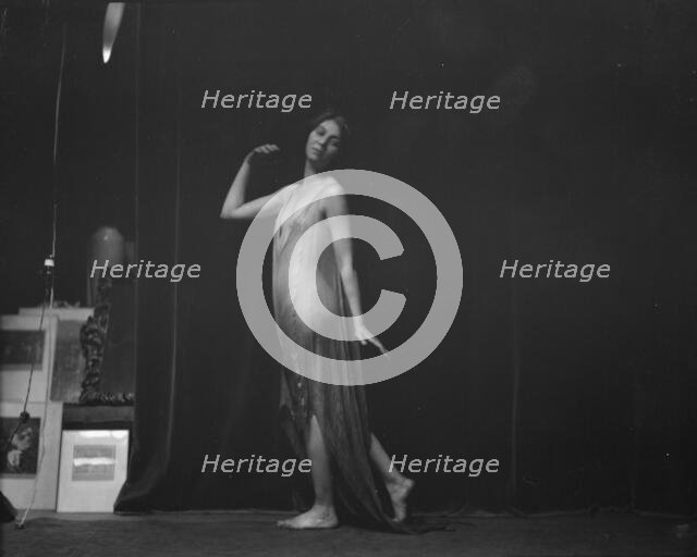 Elsie Dufour dancer, between 1918 and 1920. Creator: Arnold Genthe.