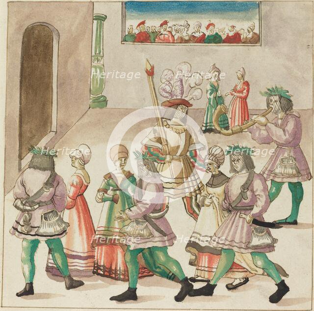 Masquerade, c. 1515. Creator: Unknown.