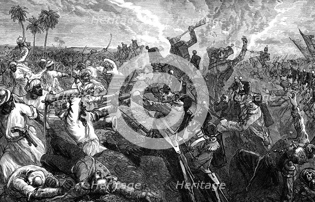 The Battle of Ferozeshah, India, 1845, (1900). Artist: Unknown