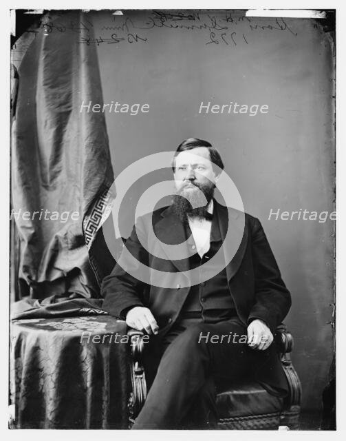 Mark Hill Dunnell of Minnesota, between 1860 and 1875. Creator: Unknown.