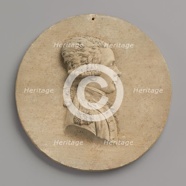 Portrait Of A Man, c1877. Creator: Joseph Chinard.