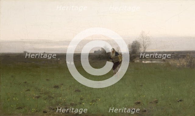 Landscape from the Vincity of Krakow, 1886. Creator: Roman Kochanowski.