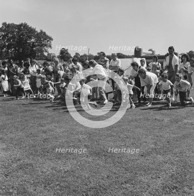 Laing Sports Ground, Rowley Lane, Elstree, Barnet, London, 21/06/1986. Creator: John Laing plc.
