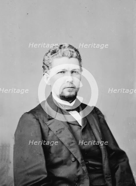 James Falconer Wilson of Iowa, between 1855 and 1865. Creator: Unknown.