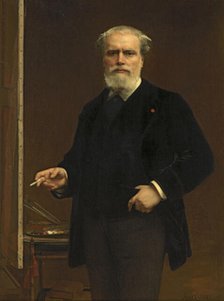 Self Portrait, 1885. Creator: Alexandre Cabanel.