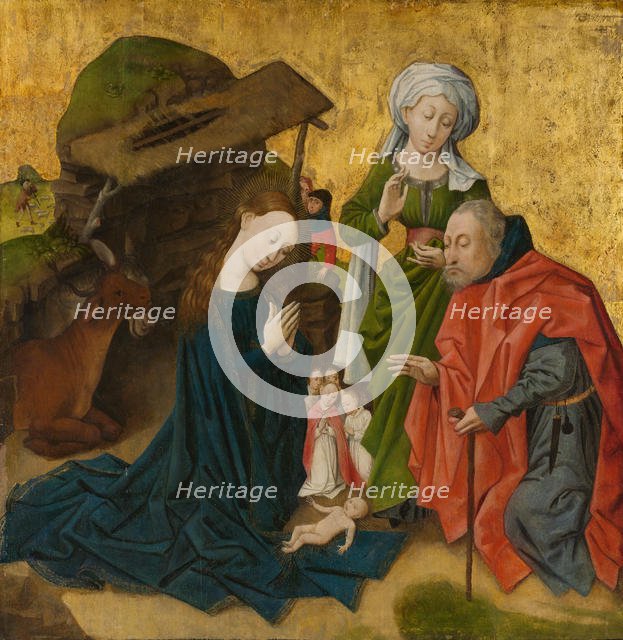 The Nativity. Creator: South Netherlandish Painter (ca. 1460).