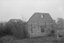 Tabby construction, ruins of supposed Spanish mission, St. Marys, Georgia, 1936. Creator: Walker Evans.