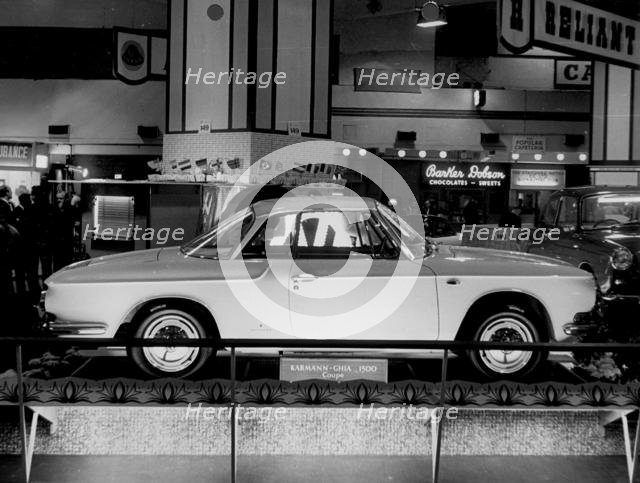 1961 Frankfurt motor show, launch of Volkswagen type 34. Creator: Unknown.