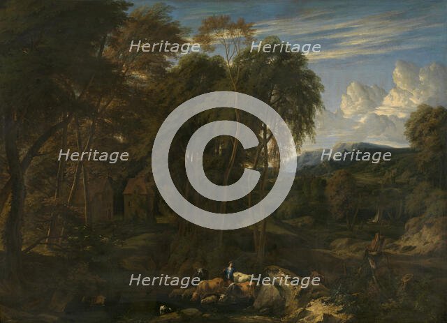 Landscape, 1700. Creator: Jan Baptist Huysmans.