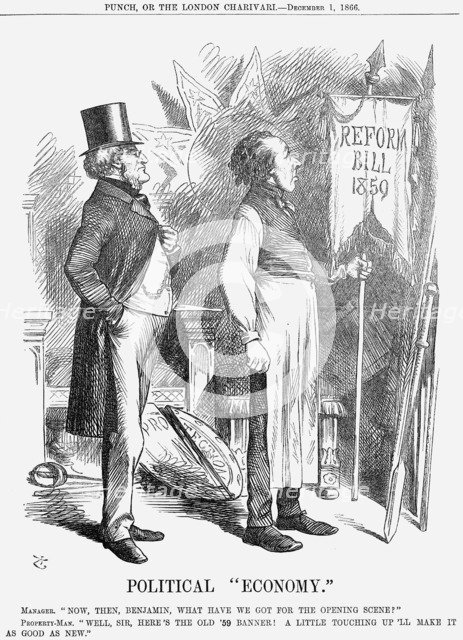 'Political Economy', 1866. Artist: John Tenniel