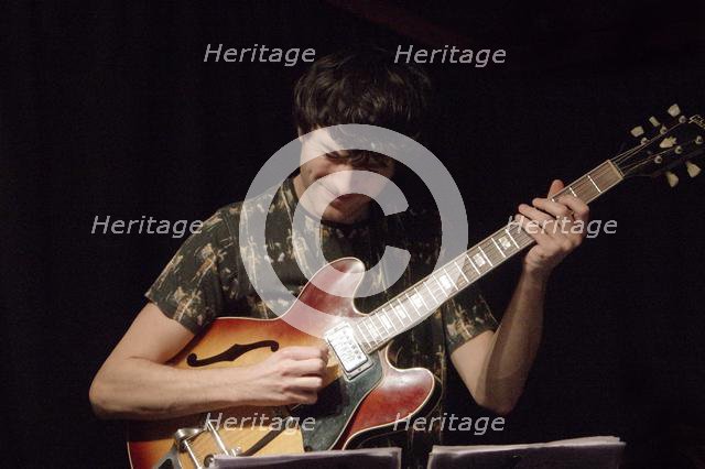 Rob Luft, Zone-B, Verdict Jazz Club, Brighton, East Sussex, 13 Dec 2019. Creator: Brian O'Connor.