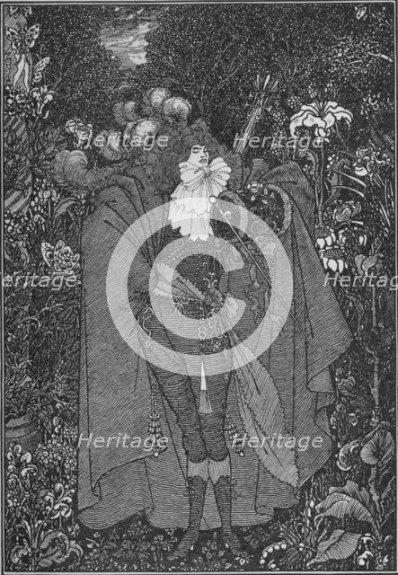 'The Abbé', 1896, (1935). Creator: Aubrey Beardsley.