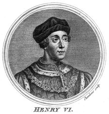 Henry VI of England, (1421-1471).Artist: Chambers