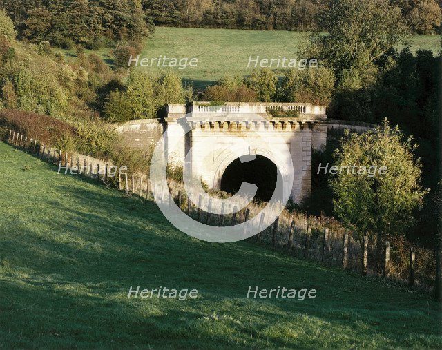 Western portal of Box Tunnel, Wiltshire. Artist: M Hesketh Roberts
