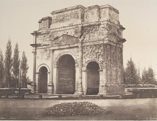 Arc antique à Orange, 1853. Creator: Edouard Baldus.