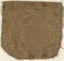 Brocatelle Textile, German, 12th-13th century. Creator: Unknown.