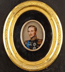 Portrait of Emperor Alexander II (1818-1881), 1840s. Artist: Anonymous  
