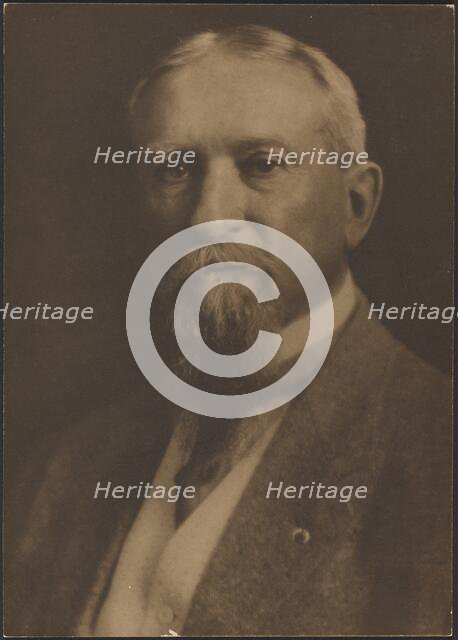 Portrait of a Bearded Man, 1907-1943. Creator: Louis Fleckenstein.