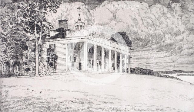 Mount Vernon, 1932. Creator: Frederick Childe Hassam.