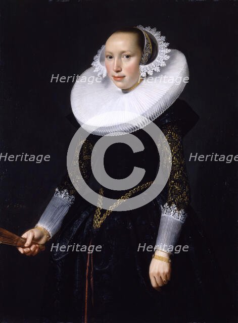 Portrait of a Woman, 1630. Creator: Nicolaes Eliasz Pickenoy.