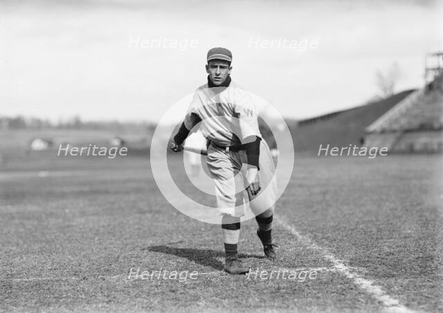 Jack Calvo, Washington Al, at University of Virginia, Charlottesville (Baseball), ca. 1913. Creator: Harris & Ewing.