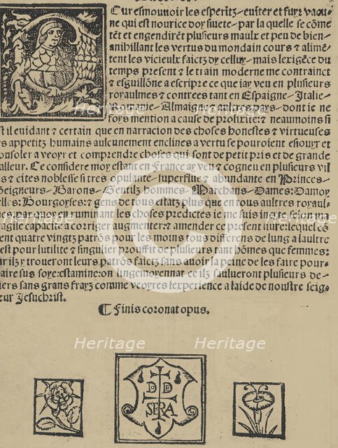 Libbretto nouellamete composto per maestro Domenico da Sera...lauorare di ogni s..., April 12, 1532. Creator: Unknown.