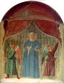 Madonna del Parto, ca 1460. Artist: Piero della Francesca (ca 1415-1492)