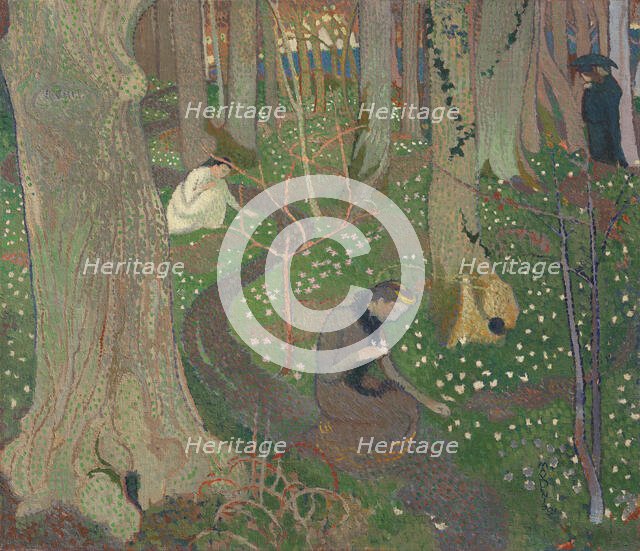 April or The Anemones, 1891. Creator: Denis, Maurice (1870-1943).