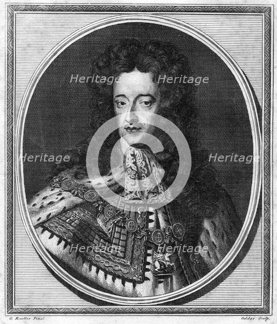 William III, King of England, Scotland and Ireland, (1784).Artist: John Goldar