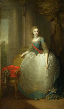 Grand Duchess Elena Pavlovna of Russia (1784-1803), 1797. Artist: Borovikovsky, Vladimir Lukich (1757-1825)