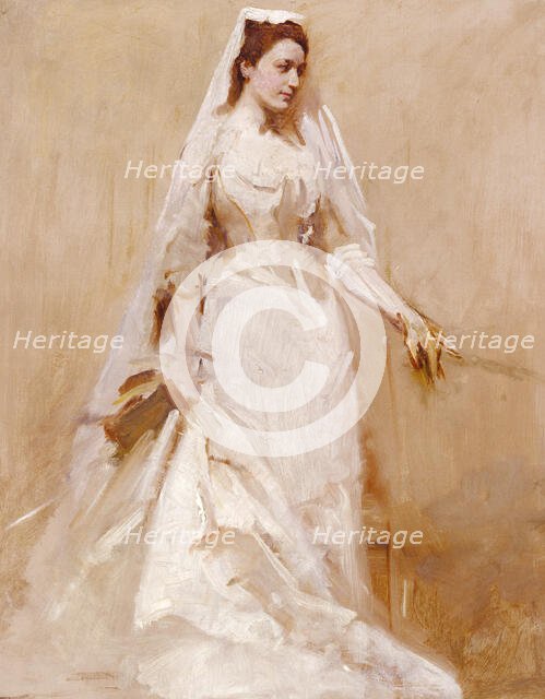 A Bride, ca. 1895. Creator: Abbott Handerson Thayer.
