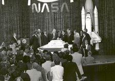 NASA Celebrates its 25th Anniversary, Washington, D.C., October 19, 1983.  Creator: NASA.