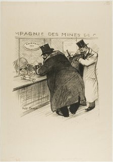 The Opportunist Majority, May 1894. Creator: Theophile Alexandre Steinlen.